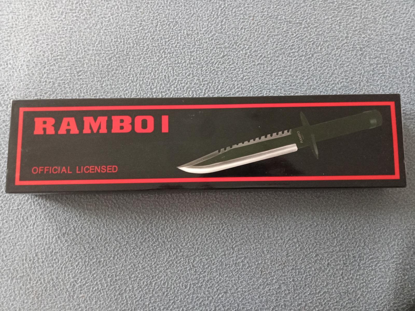Rambo nôž-part 1 First Blood - Vojenské zberateľské predmety