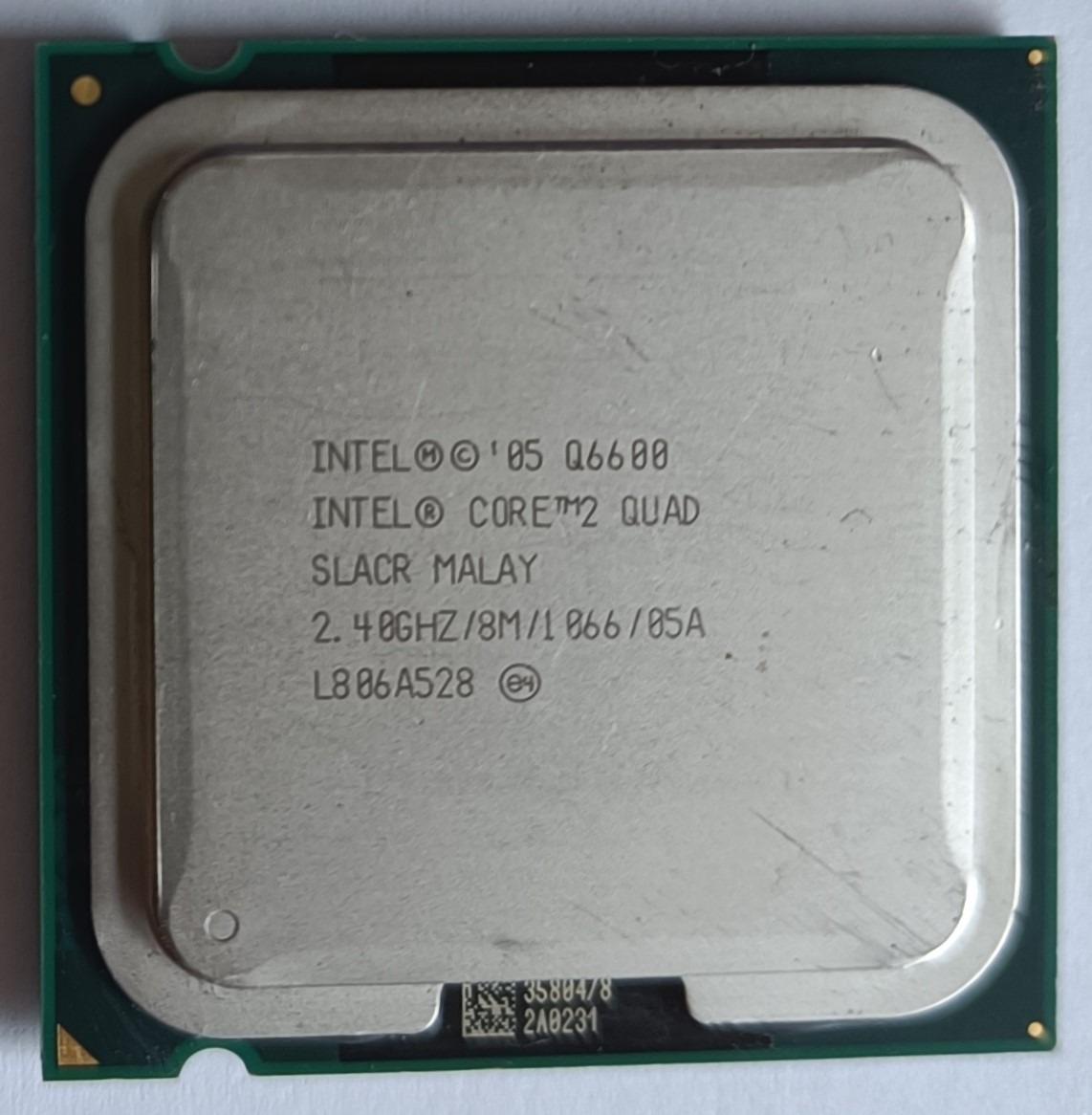 Intel Core 2 Quad Q6600, socket 775, SLACR, otestovaný - Počítače a hry