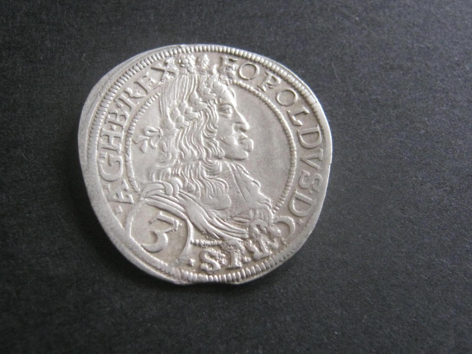 Leopold I 3 krajčír 1670 Viedeň - Numizmatika