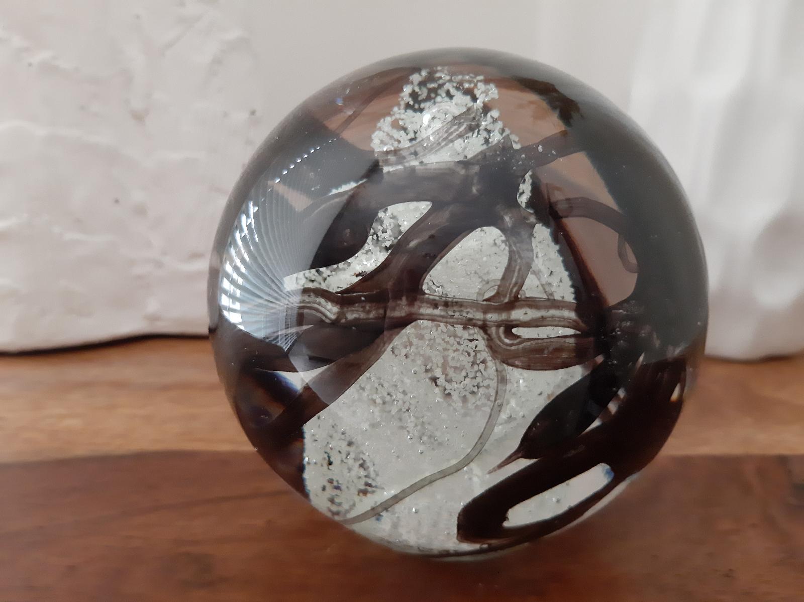 Luxusné ťažítko z fúkaného skla - Ateliér Baránek - Starožitnosti