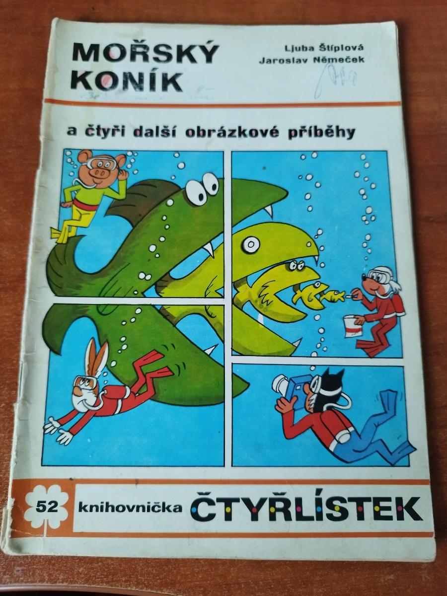 ŠTVORLÍSTOK č. 52 - Morský koník ( rok 1976) - Knihy a časopisy
