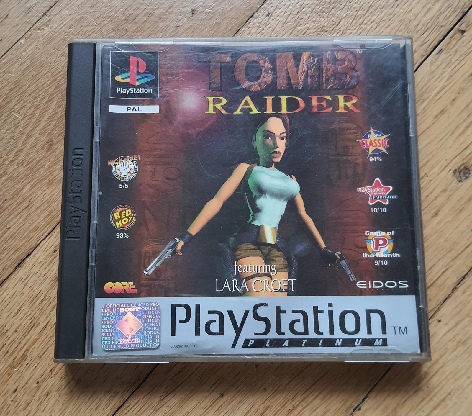 TOMB RAIDER - PLAYSTATION 1 - PS1 - hra pre zberateľov - Hry