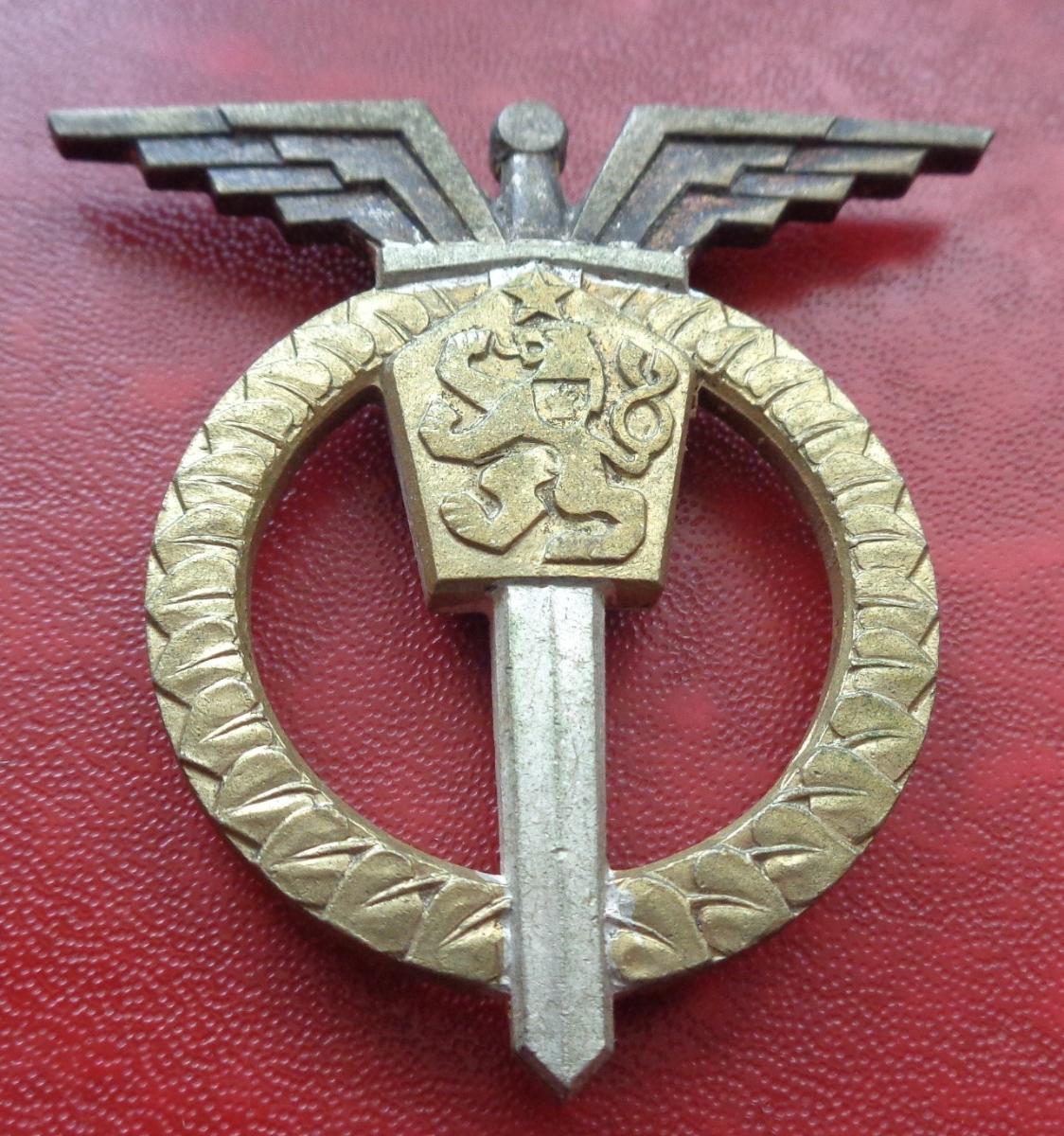 Československo Letecký Odznak Špecialista ILS Medaila Rád - Zberateľstvo