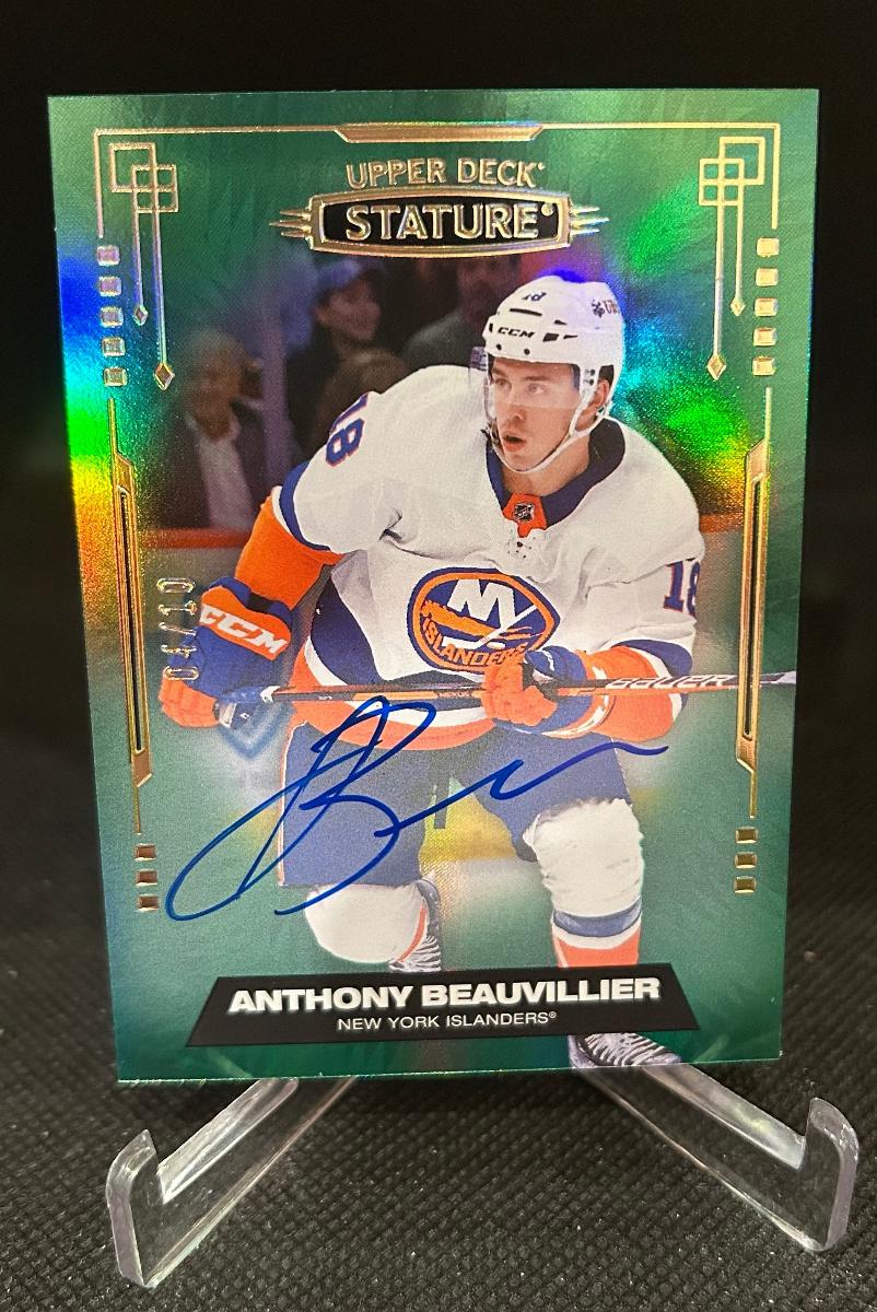 Anthony Beauvillier STATURE Autograph /10 - Hokejové karty