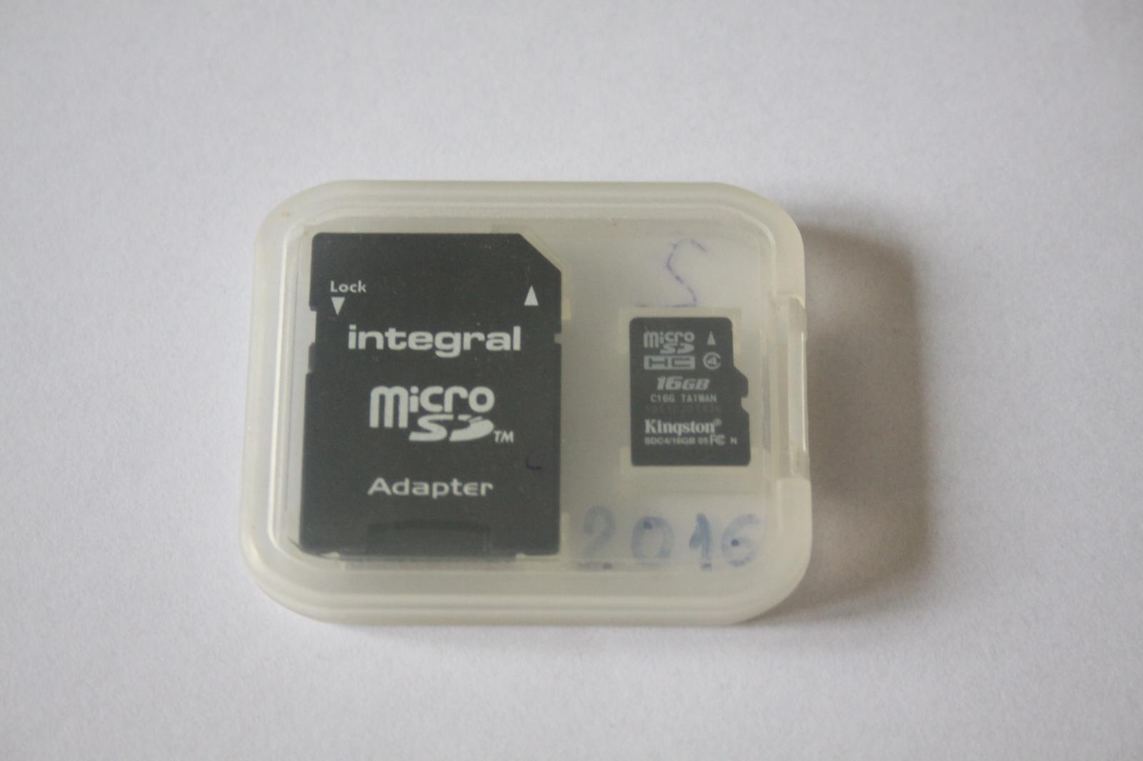 Pamäťová karta microSD 16GB. - Elektro