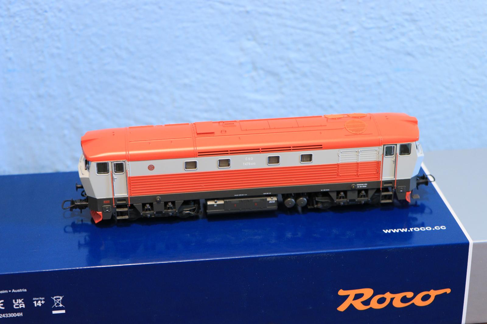 Roco 72921 Zamračená T478.1010 ČSD, analóg - Modelové železnice