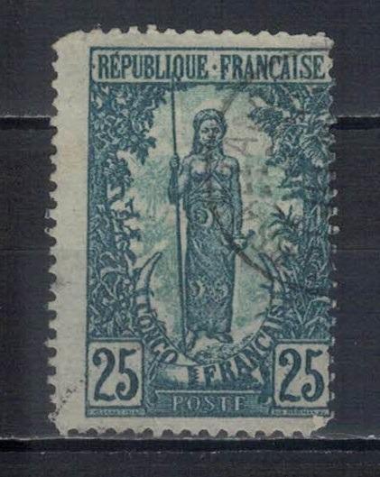 Francúzske Kongo 1900 "Definitive Congo Français" Michel 37 - Filatelia