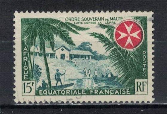 Francúzska rov. Afrika 1957 "Issued in honor of the Knights of Malta" - Filatelia