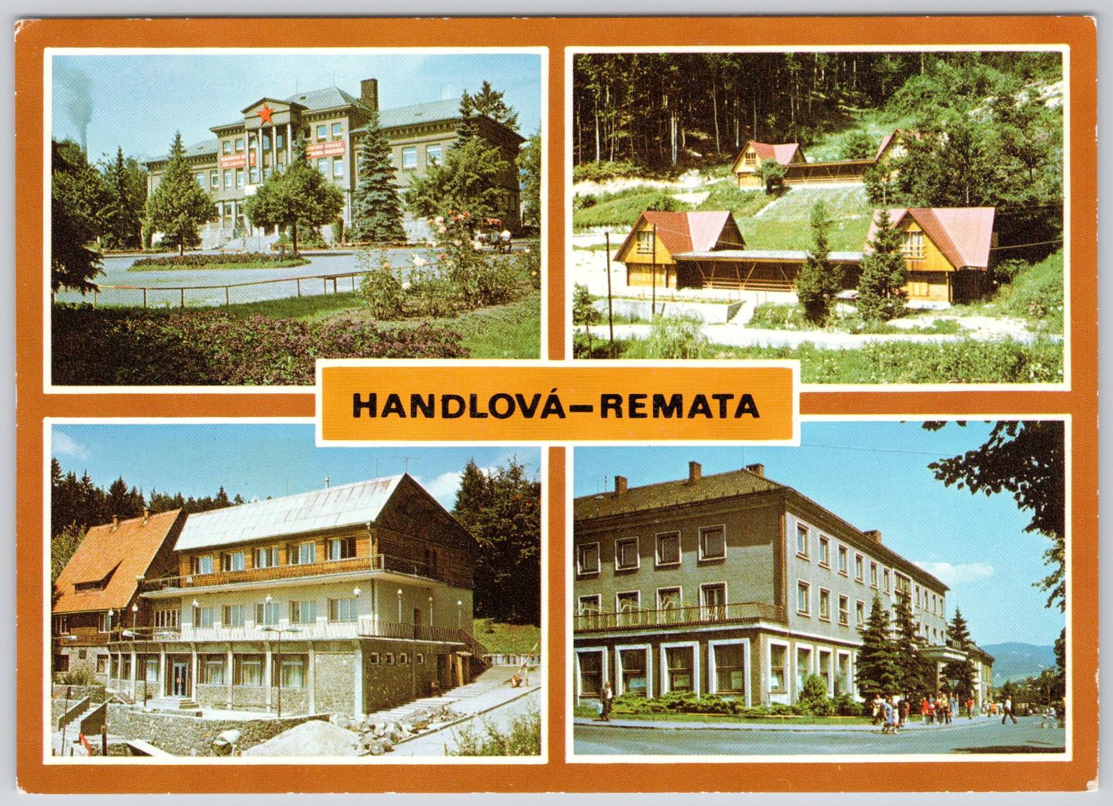 HANDLOVÁ-REMATA - Pohľadnice miestopis