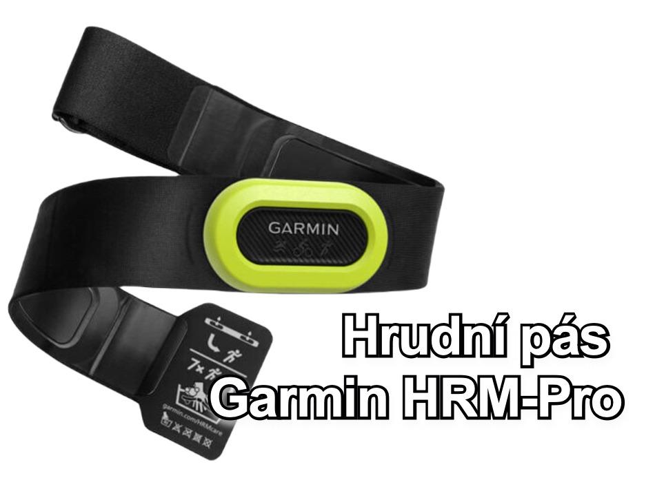 Hrudní pás Garmin HRM-Pro, metr tepové frekvence, běžecký - Mobily a smart elektronika