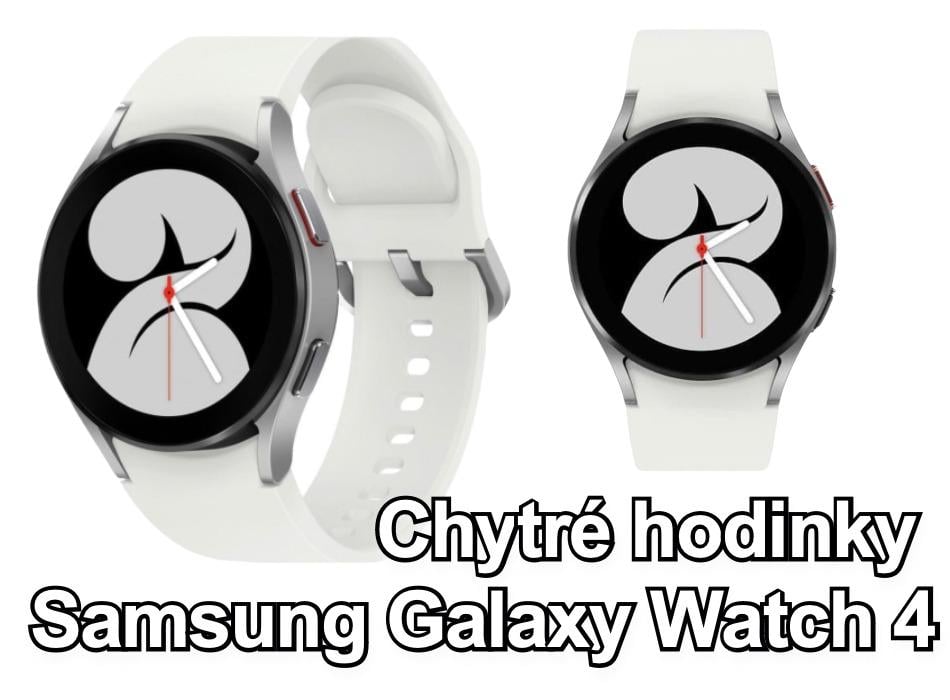 Chytré hodinky Samsung Galaxy Watch 4 40mm stříbrné - Mobily a smart elektronika