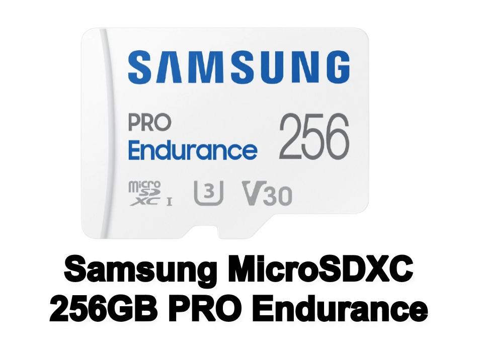 Pamäťová karta Samsung MicroSDXC 256GB PRO Endurance - Elektro