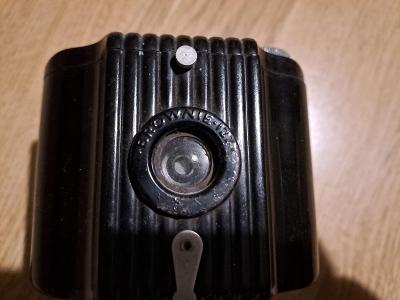 Starožitný Kodak Baby Brownie, vyrobené v USA