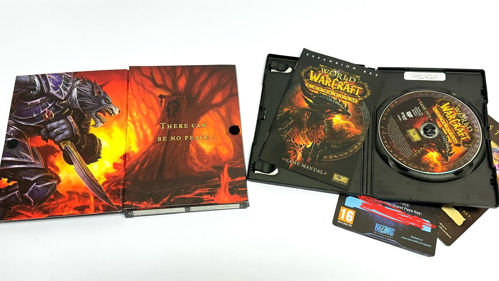 Krabicovka World of Warcraft Cataclysm kód použitý - Hry