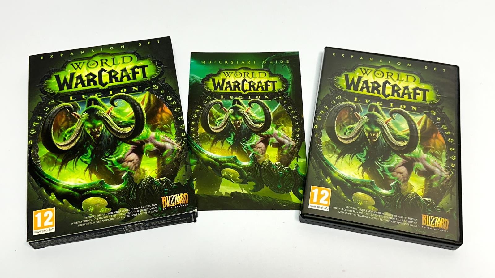 Krabicovka World of Warcraft Legion kód použitý - Hry