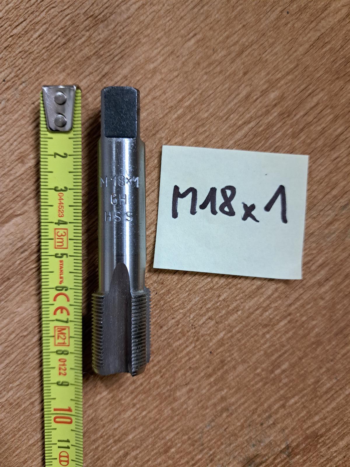 Závitník M18x1 - Priemysel