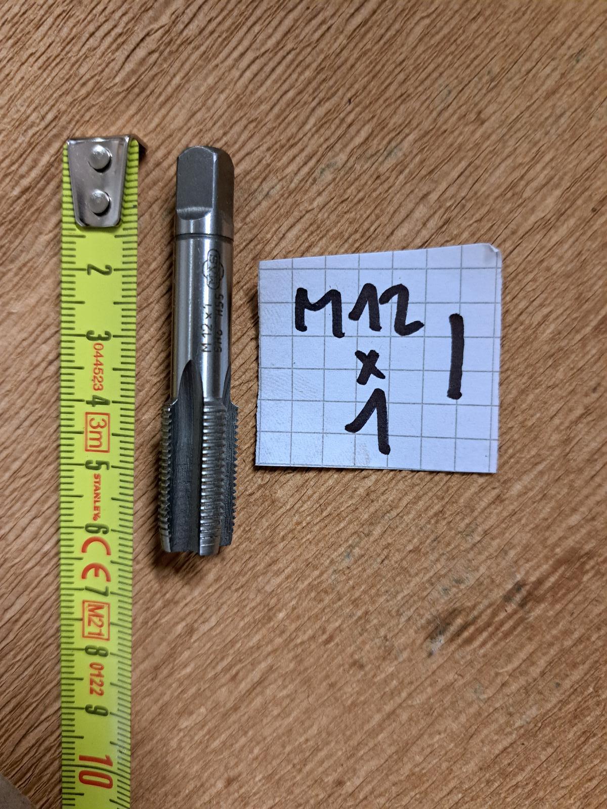 Závitník M12x1 predrezávací - Priemysel