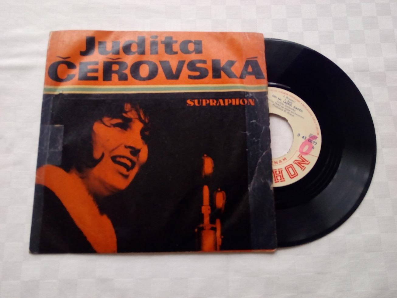 Judita Čeřovská - Moja vina / Daj mi lásko nádej - SUPRAPHON 1969 SP - Hudba