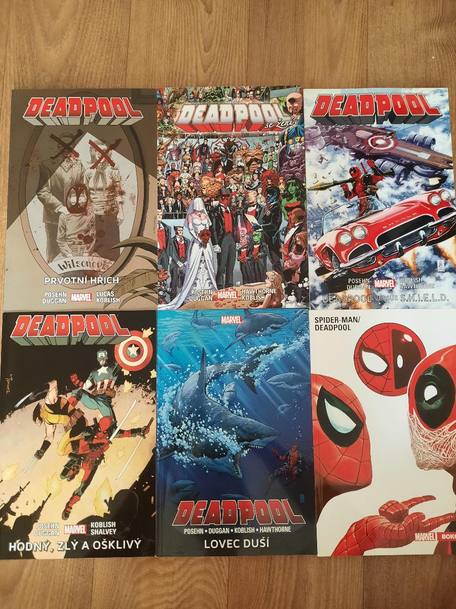 Deadpool komixy - Knihy a časopisy