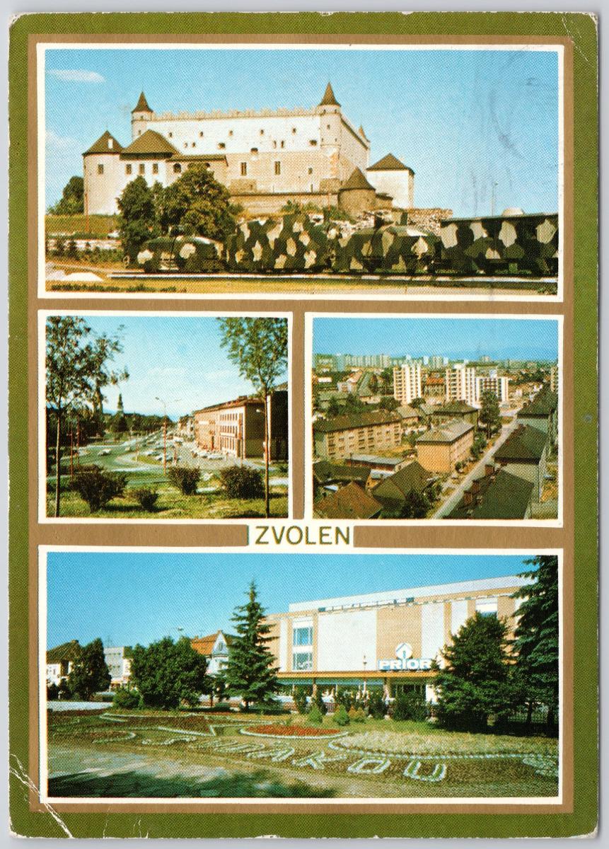 ZVOLENÝ - Pohľadnice miestopis