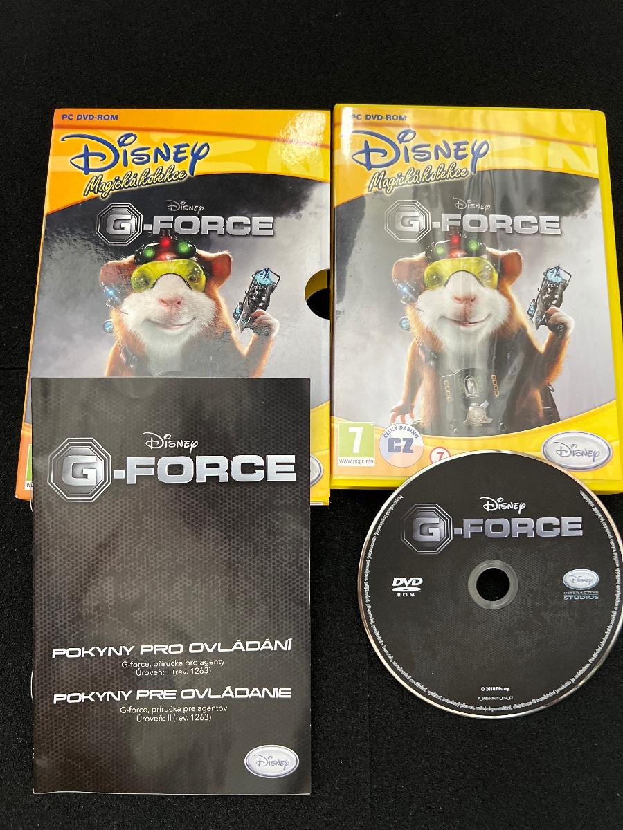 G-Force, sk dabing, magická kolekcia Disney - Hry