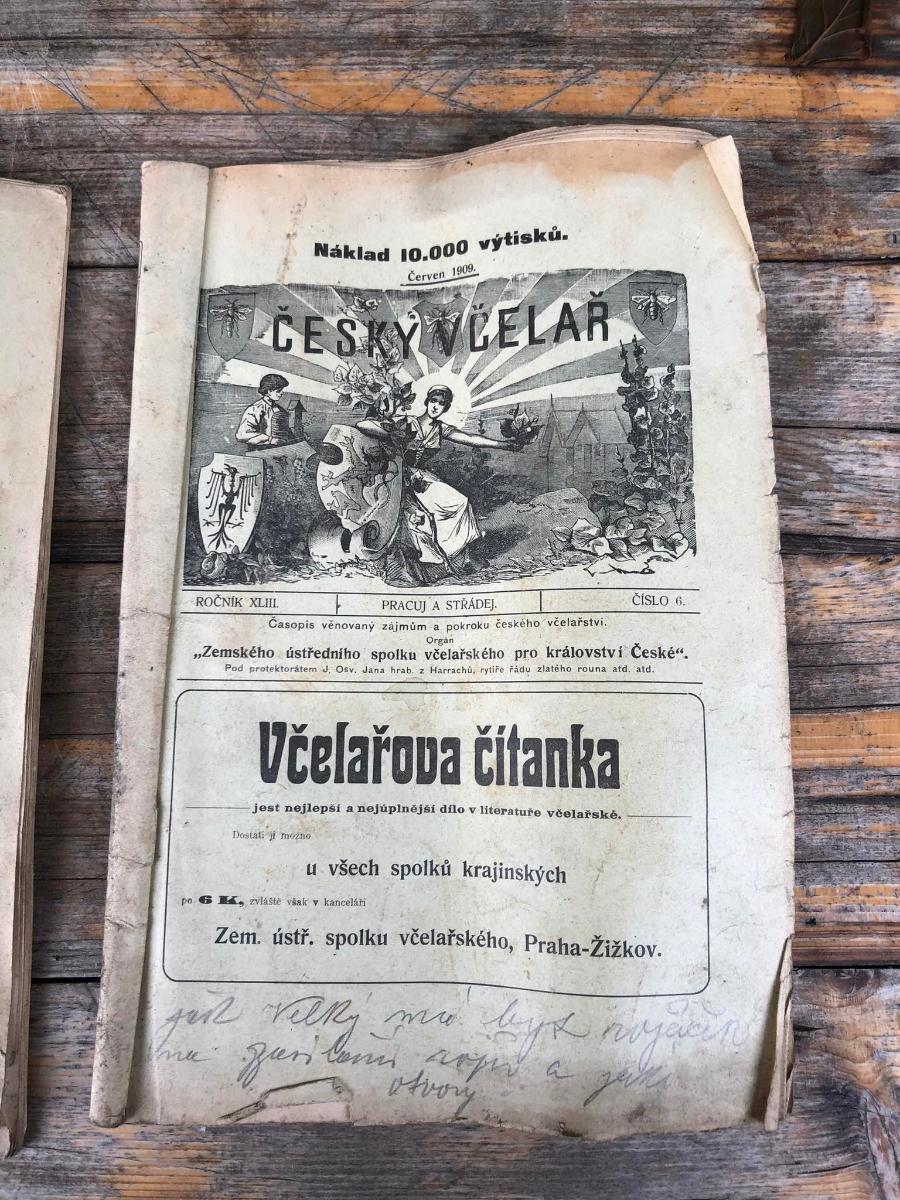 Český včelár 1909-1910 - Knihy