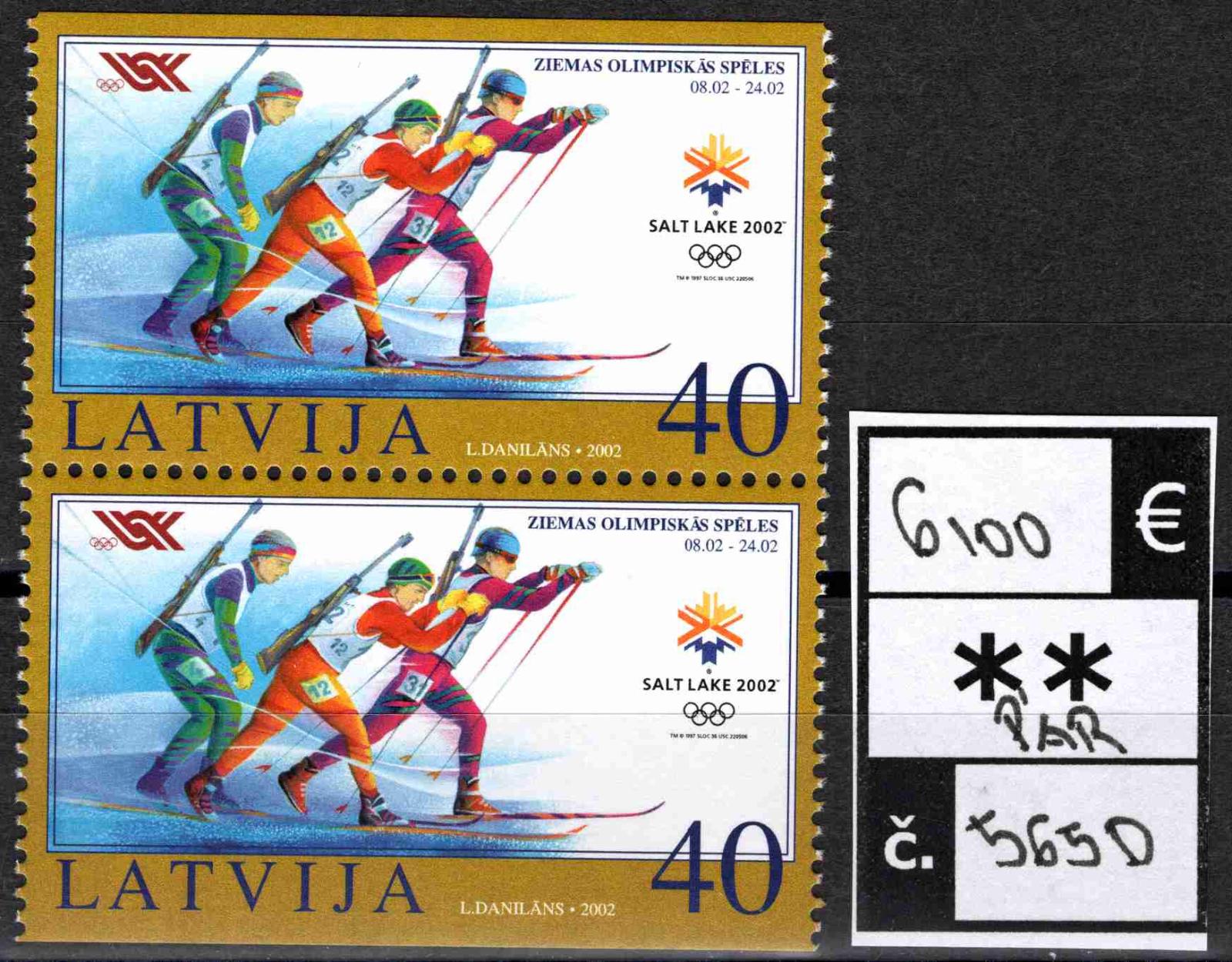 Lotyšsko 2002 ** (1/451) - Známky
