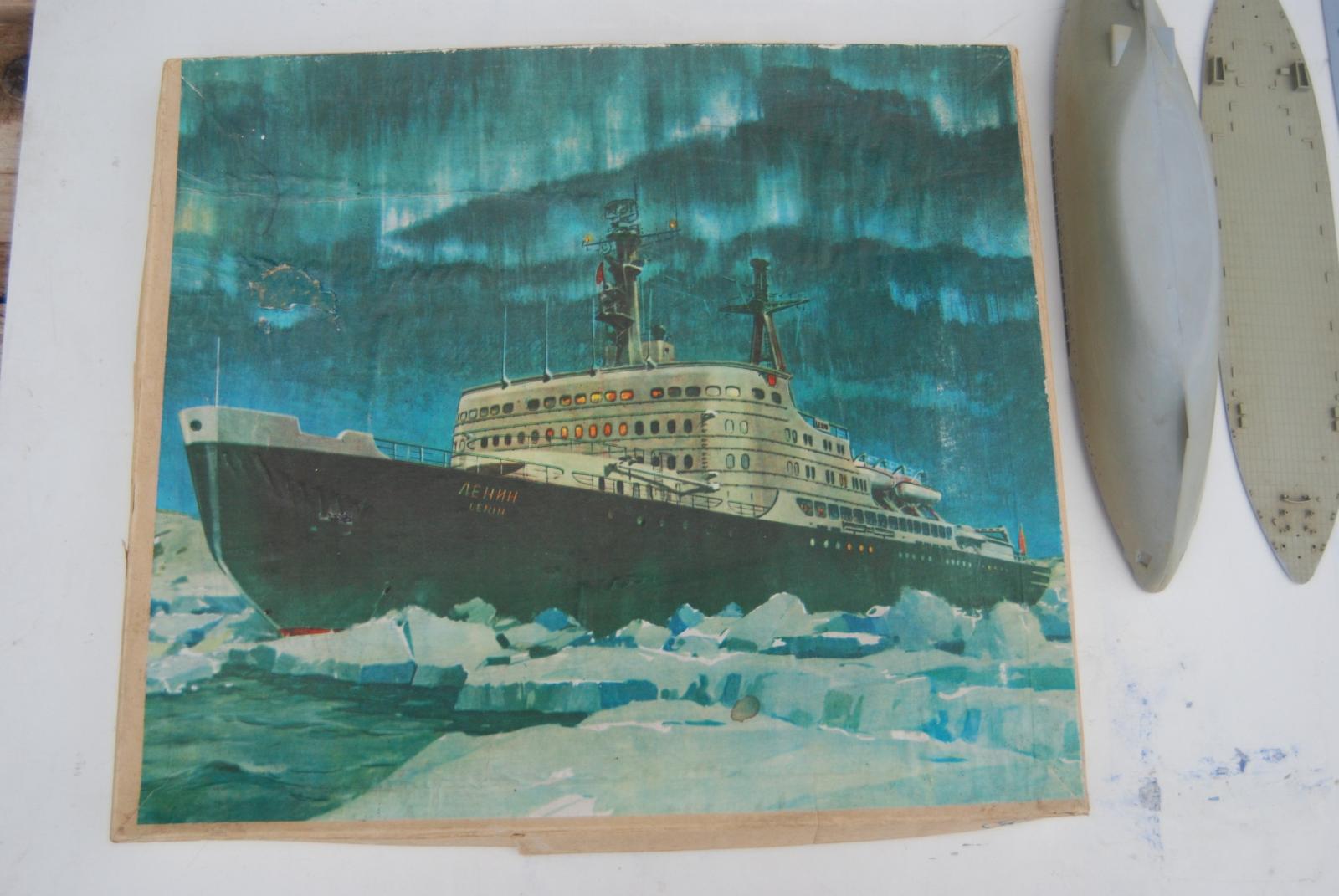 ľadoborec LENIN-unikát - Modely lodí, bojových plavidiel