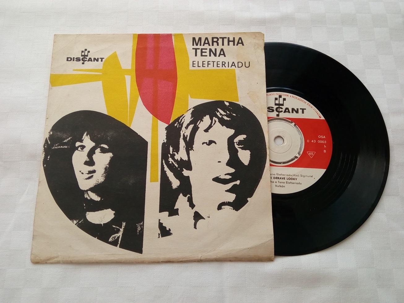 MARTHA A Tena Elefteriadu - Keď má srdce pôst - DISCANT 1969 SP doska - Hudba