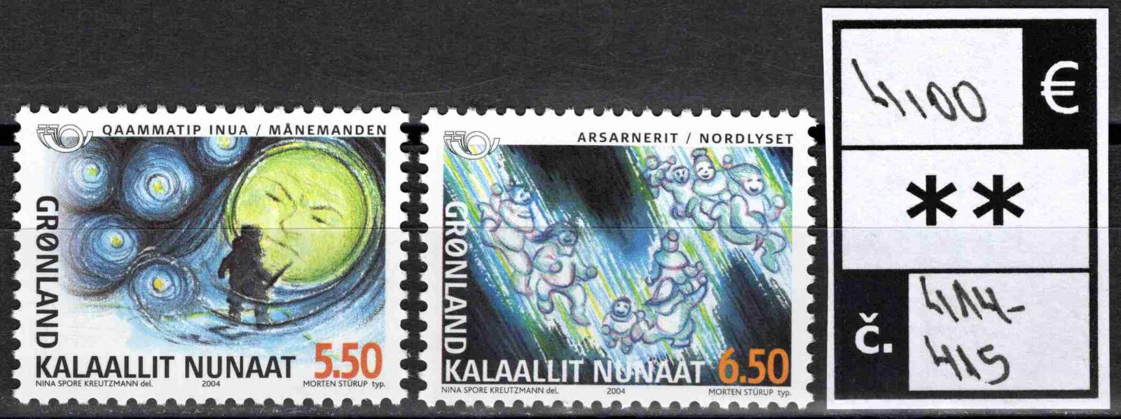 Grónsko 2004 ** (1/562) - Známky