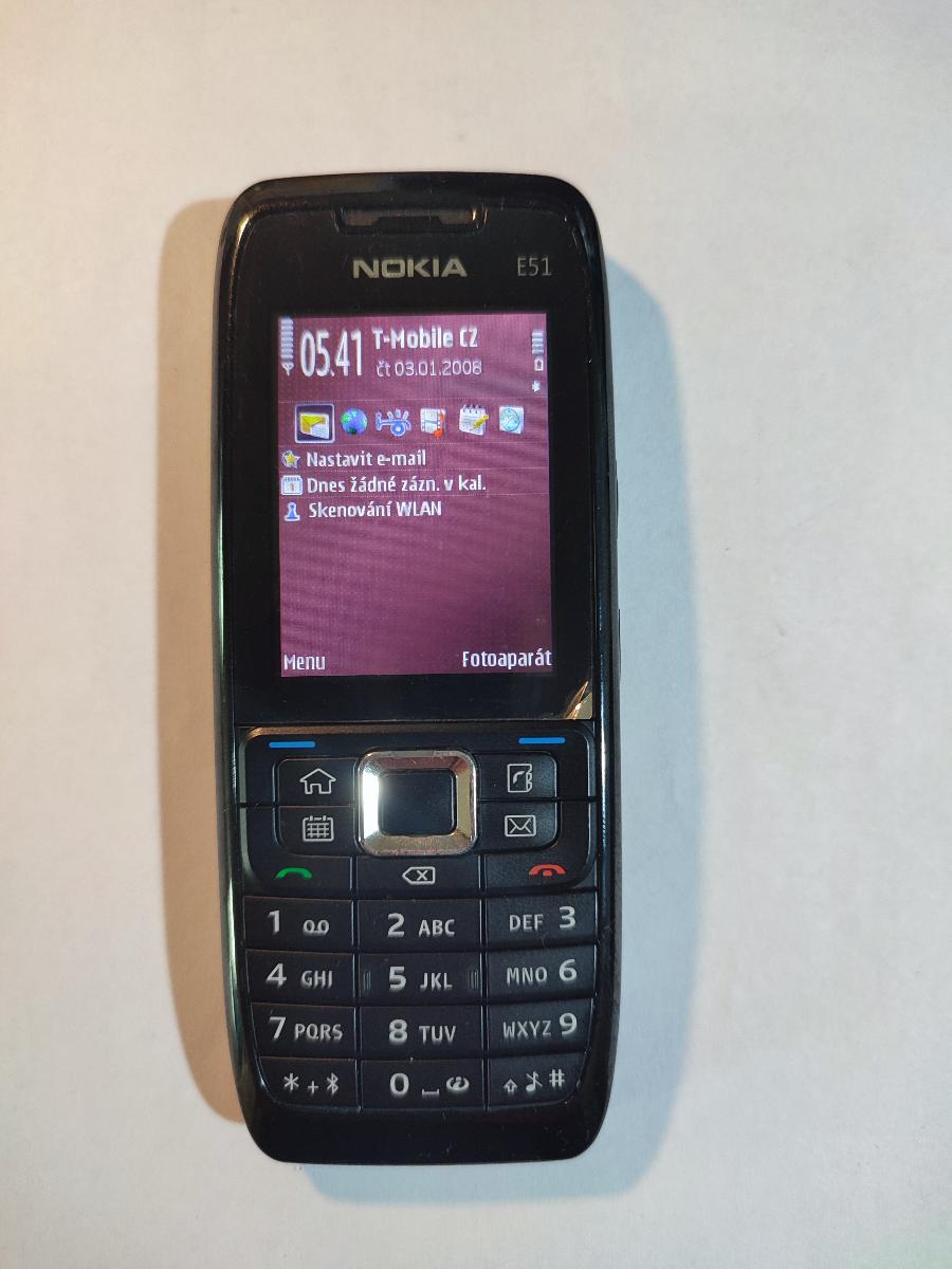 Nokia E51 (čierna) - Mobily a smart elektronika