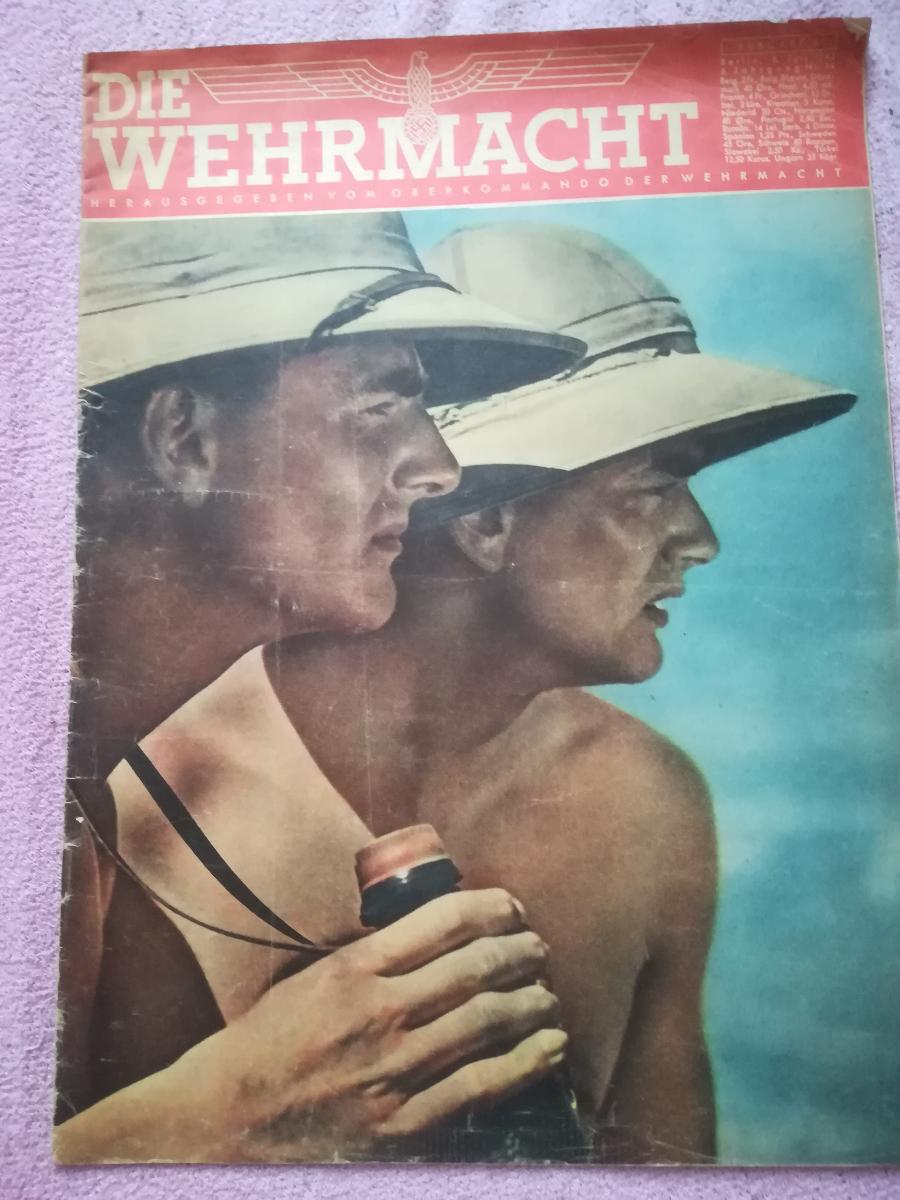 Časopis Wehrmacht 14/1942 - Vojenské zberateľské predmety