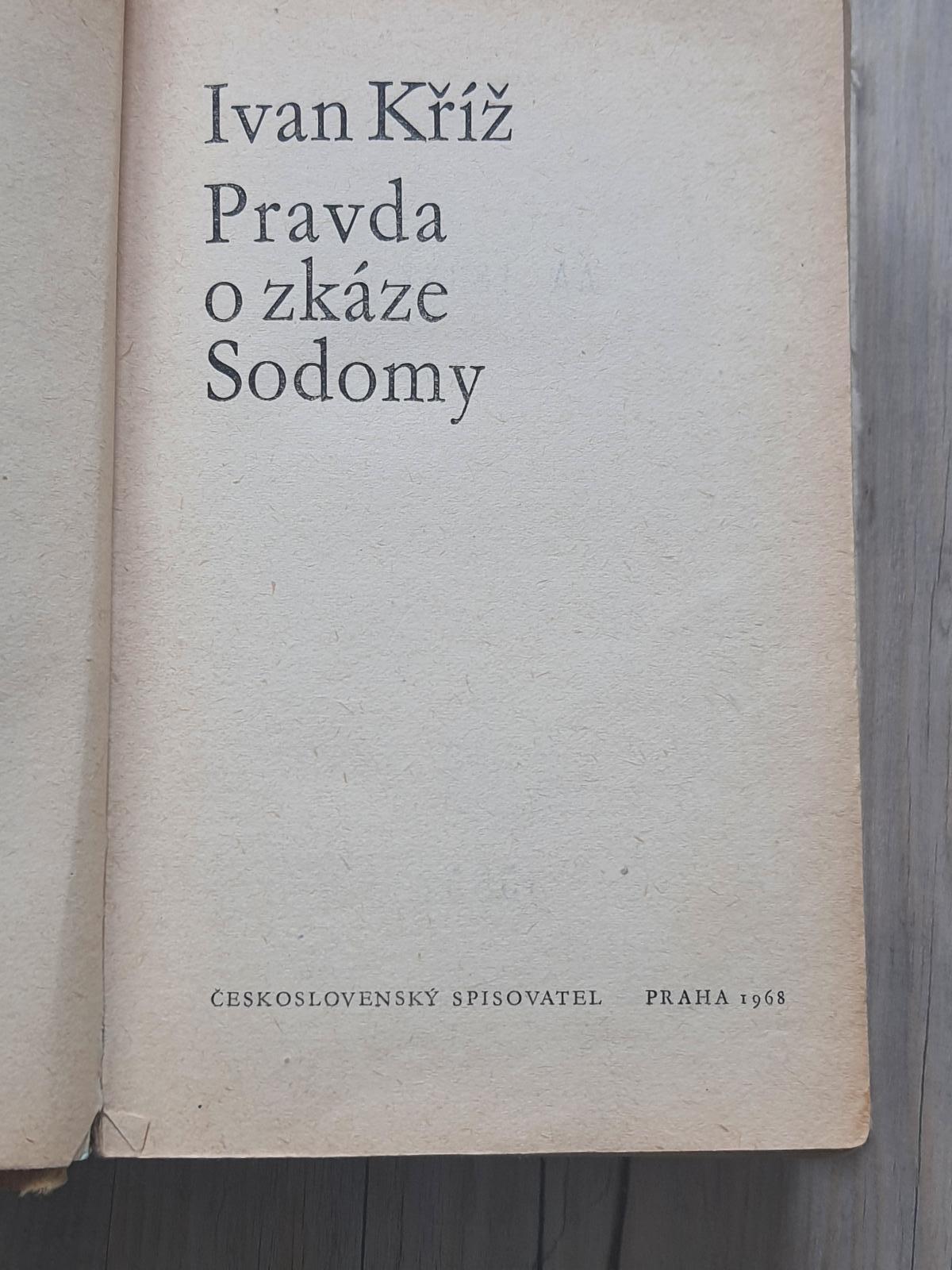 Pravda o skaze Sodomy - Ivan Kríž - Knihy