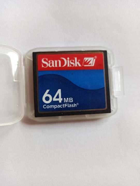 pamäťová karta CompactFlash 64 MB, SanDisk - Elektro