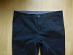 pánske Livergy tm.modré nohavice rovné,zips CHINO elast. 38/30 XL p.100 - Pánske oblečenie