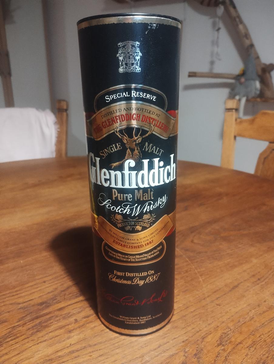 Tubus od Scotch Whisky Glenfiddich - Zberateľstvo