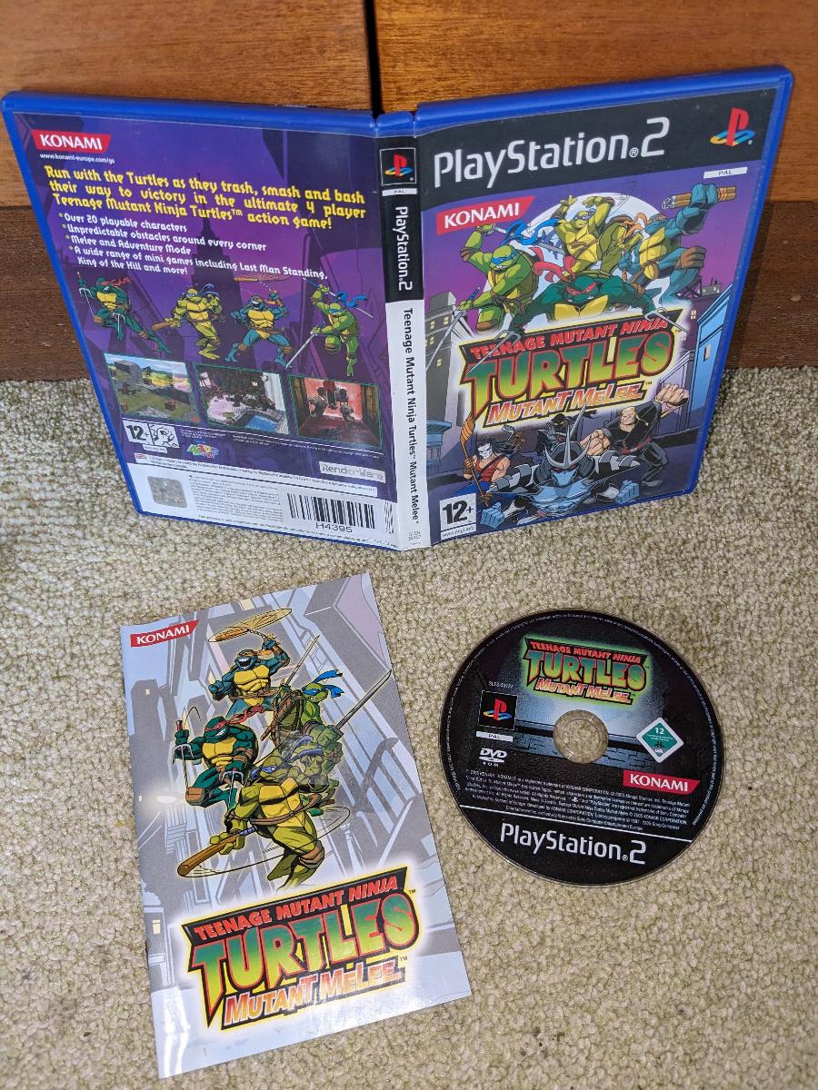 Teenage Mutant Ninja Turtles Mutant Melee PS2 Playstation 2 - Hry