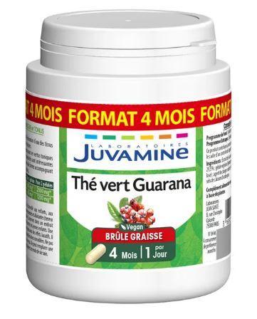 Juvamine - Podpora chudnutia, Guarana Zelený čaj, 120 kapsúl