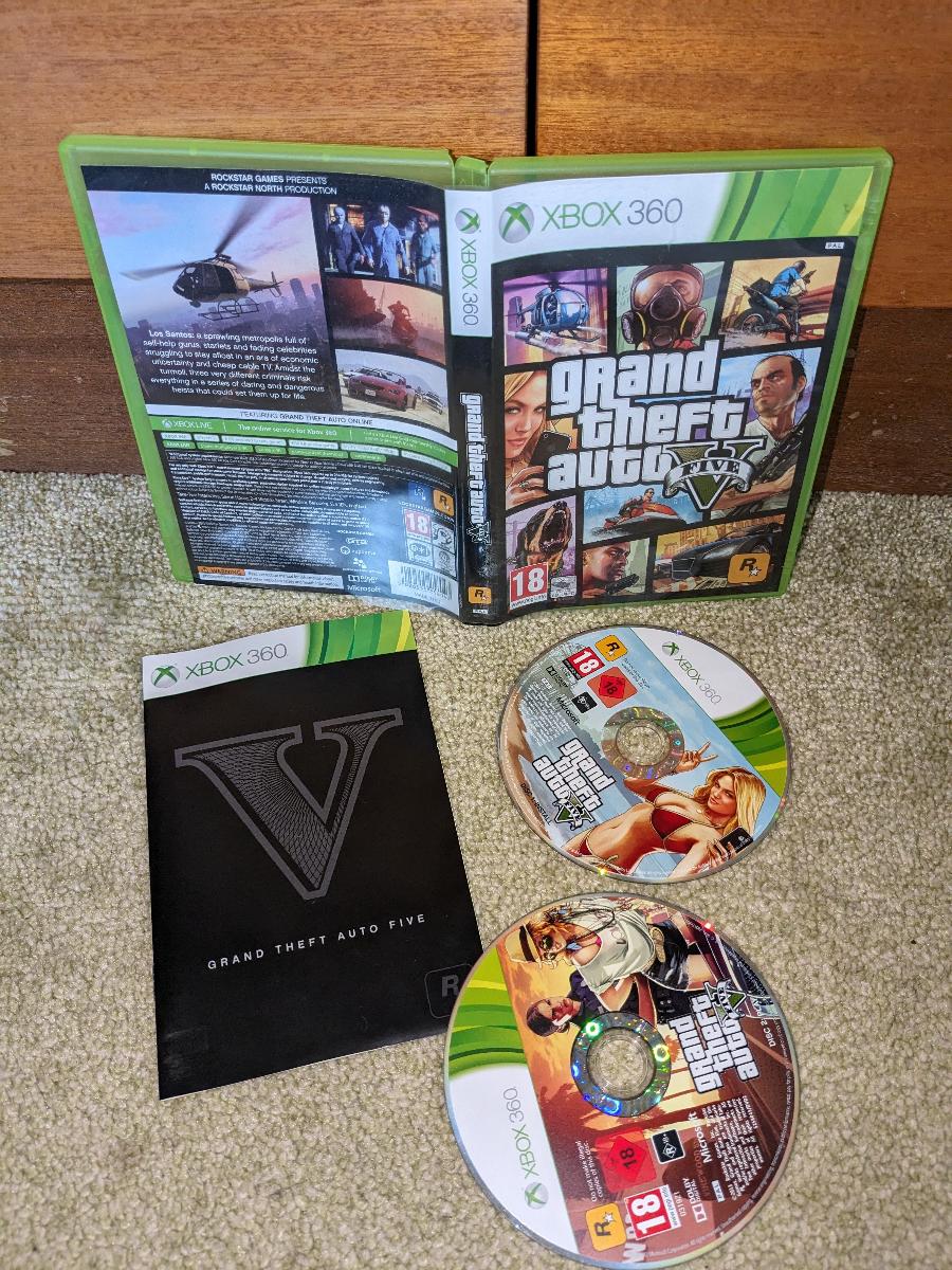 GTA 5 Grand Theft Auto V XBOX 360 - Hry
