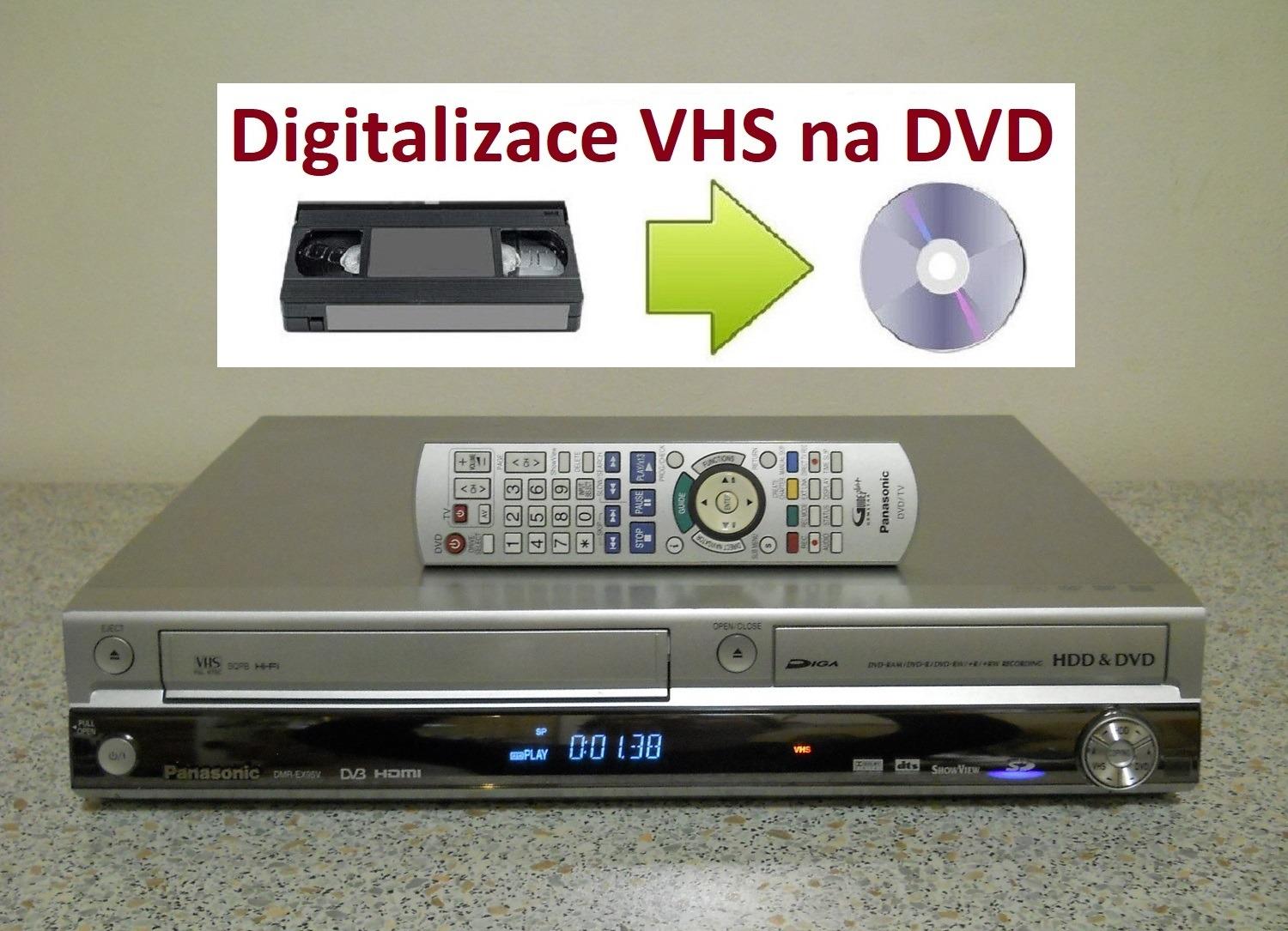⚠️ VHS-HDD-DVD rekordér Panasonic DMR EX95 - TV, audio, video