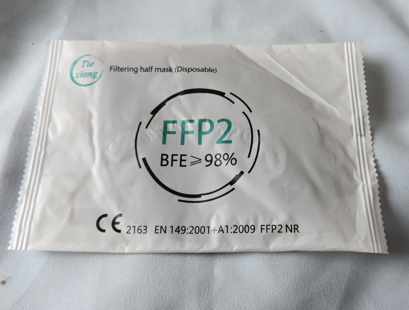jednorazová čierna rúška FFP2 - Lekáreň a zdravie