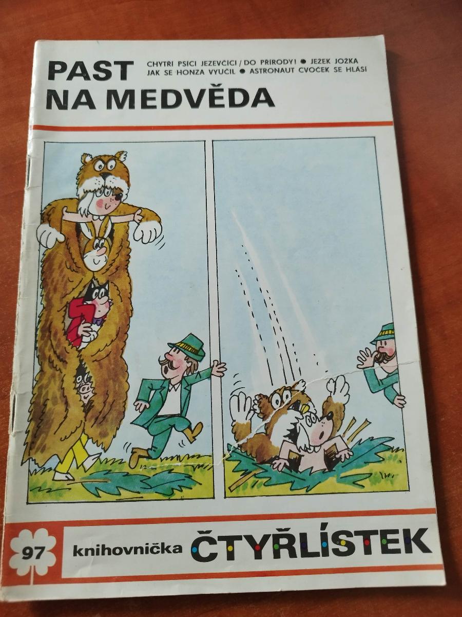 ŠTVORLÍSTOK č.97 PAST NA MEDVEDA (rok1981) - Knihy a časopisy