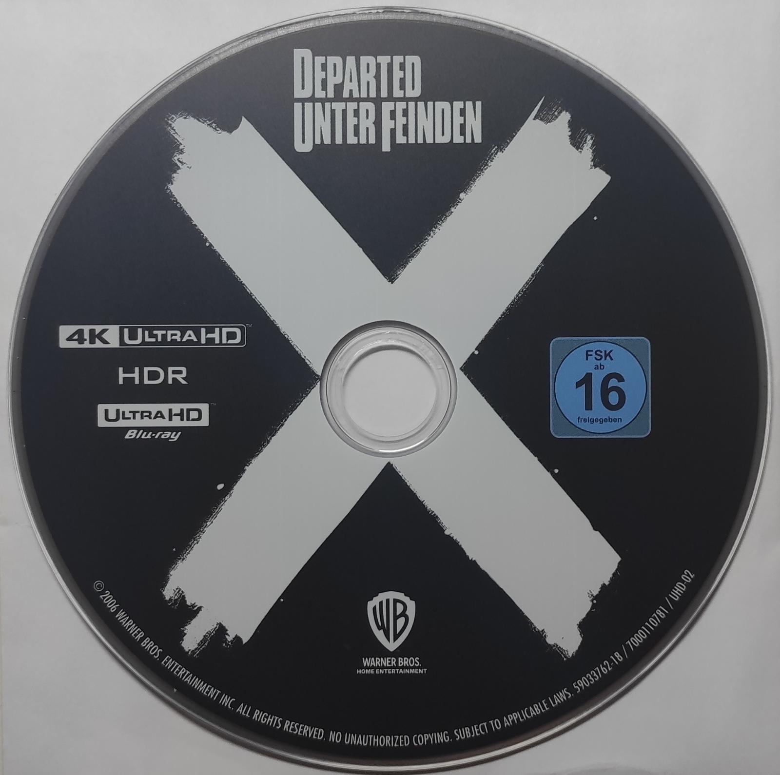 Skrytá identita - The Departed - 4K UHD SK - Film