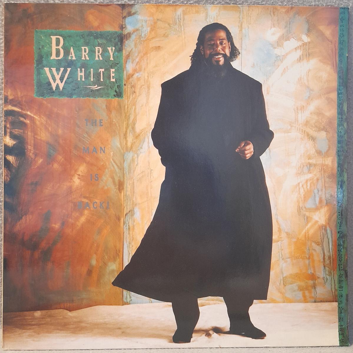 LP Barry White - Barry White: The Man Is Back! 1989 EX - Hudba