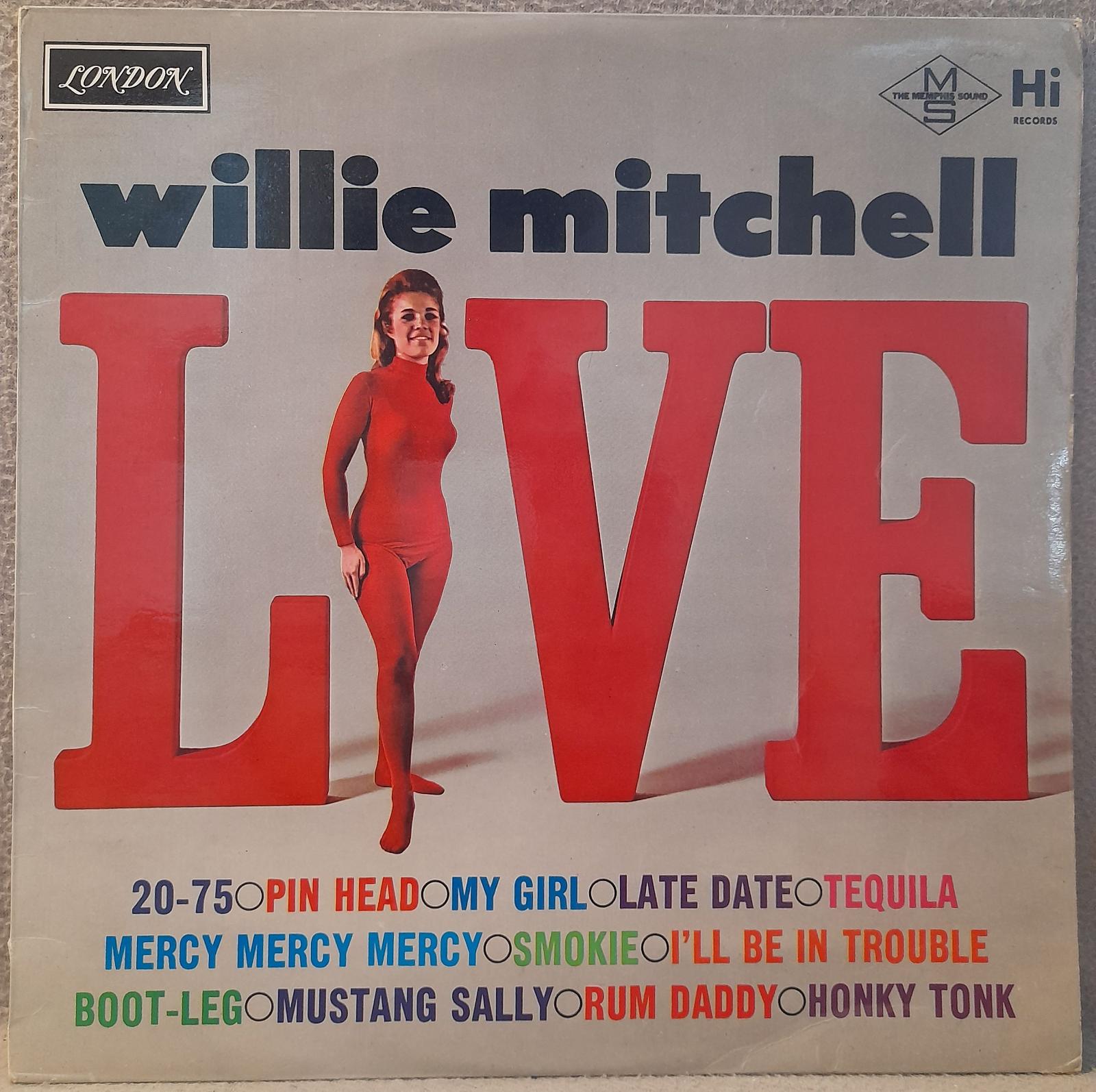 LP Willie Mitchell - Willie Mitchell Live, 1968 EX - Hudba