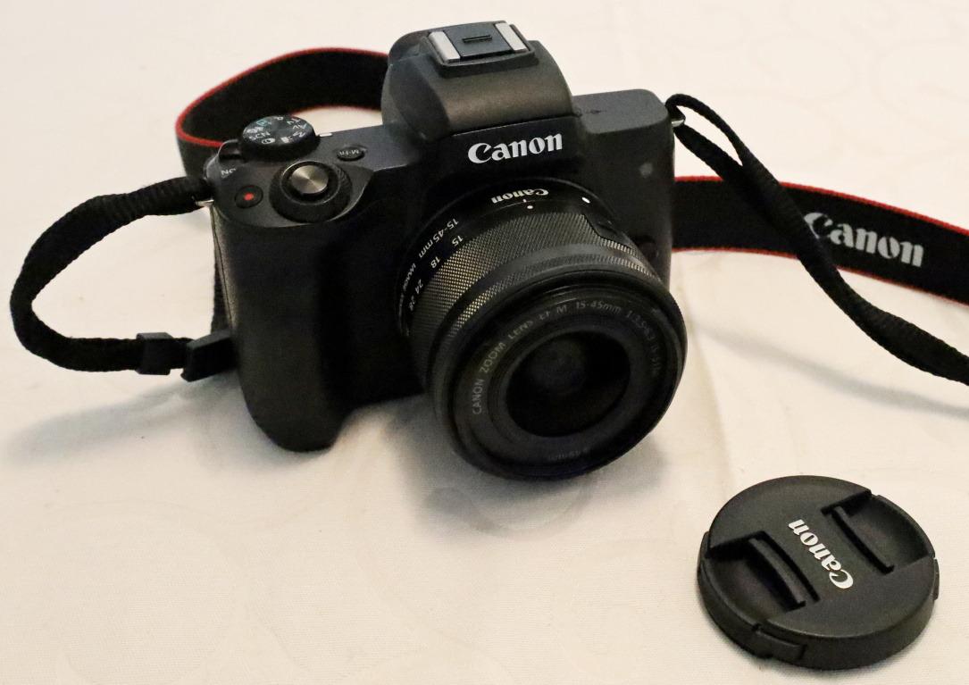 Bezzrkadlovka Canon EOS M50 + setový objektív EF-M 15-45 IS STM - Foto