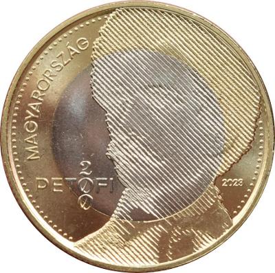 Maďarsko 200 Forint 2023 BP. Spisovateľ S. Petőfi