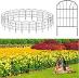 Dekoratívny záhradný plot/ 25 kusov kovových plotových panelov |300| - Záhrada