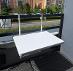 Balkónový stolík závesný Ikea - Dom a záhrada
