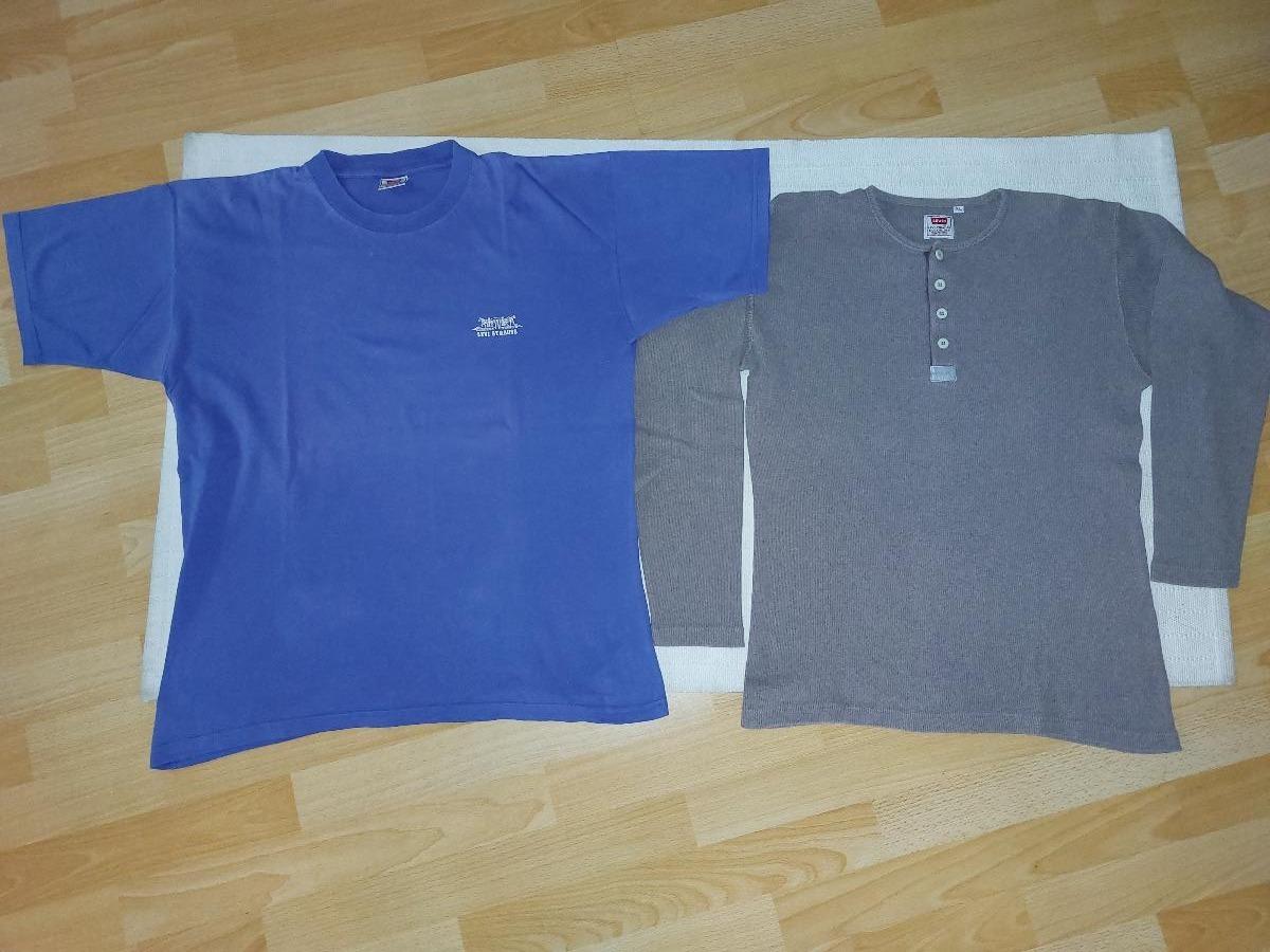Súprava 2 pánskych tričiek Levi Strauss L a XL - Pánske oblečenie